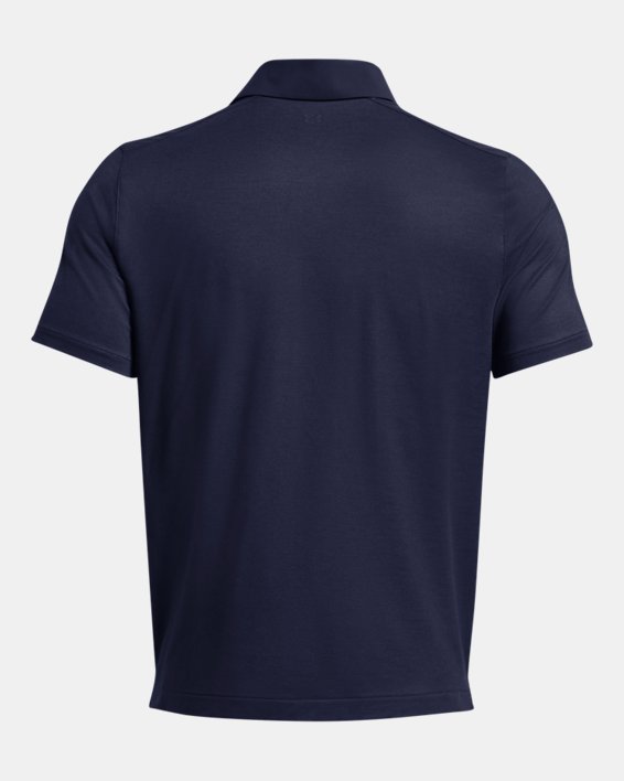 Men's UA Tour Tips Polo in Blue image number 4